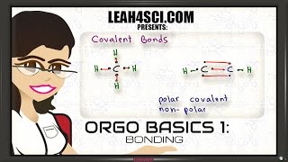 Ionic Polar Covalent and NonPolar Covalent Bonding in Organic Chemistry [upl. by Bartko]