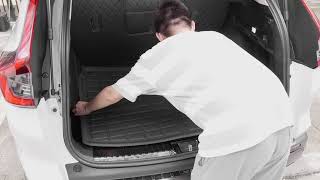 Installation Video for Honda CRV 2023 2024 Cargo Mat [upl. by Mcneely]