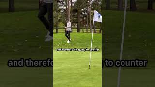 Downslope greenside golfcoach golf golftechnique shortgame [upl. by Jalbert]