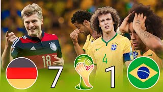 GERMANY DESTROY BRAZIL’S DREAMS IN WORLD CUP WITH SEVENGOAL AND THEY LEAVES FROM SEMIFINALS [upl. by Esinereb]