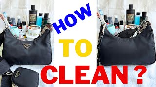 HOW TO CLEAN NYLON BAG SAFELY FEATURING ANGELUSPRADA NYLON BAGEASY SIMPLE STEPS [upl. by Adiela]