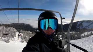 Schweitzer Idaho SNOWBOARDING 4K 60fps [upl. by Varion]