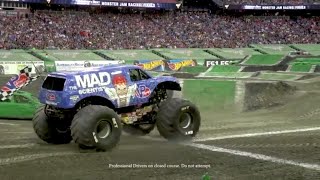 Monster Jam Highlights  Foxborough 2018 [upl. by Anerehs221]