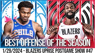 Portland Trail Blazers vs Philadelphia 76ers Recap  Blazers Uprise Postgame Show [upl. by Sonny]