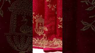 New Fancy Shimmer Saree Wedding Saree [upl. by Adivad]