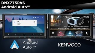 KENWOOD DNX775RVS Android Auto™ [upl. by Iormina]