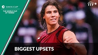 Top 5 Biggest Davis Cup Upsets  Nadal Philippoussis and the Miracle in Lyon  ITF [upl. by Nodaj]