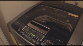 2013 LG quotNEWquot LG 45 Cu Ft HE Flat Panel TopLoad Washer WT1201CV quotWOWquot [upl. by Anilem234]