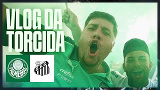 VLOG DA TORCIDA  PALMEIRAS 2 X 0 SANTOS  TRICAMPEÃO PAULISTA 2024 [upl. by Clotilde]