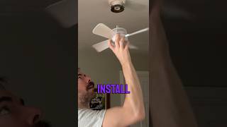 Light Socket Ceiling Fan amp LED Light summer ceilingfan home [upl. by Joete]