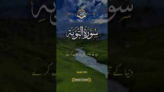 Surah AtTawbah The Guidance Given to the Prophet PBUH ytshorts faith allah quotes islamic [upl. by Ailema]