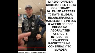 Officer Christopher Festa conspiracy to murder Racketeering to commission felony crimes [upl. by Niltyak]