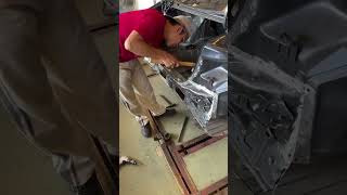 How to change the car trunk panel repaircar automechanic automobile otomotif mecanic cardiy [upl. by Blainey]