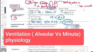 pulmonary Ventilation physiology respiratory 14  First Aid USMLE Step 1 in UrduHindi [upl. by Amahs]