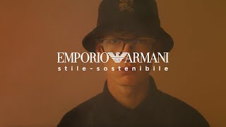 Emporio Armani Eyewear FW2122  stile sostenibile [upl. by Ainek238]