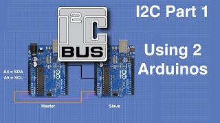 I2C Part 1  Using 2 Arduinos [upl. by Dierdre31]