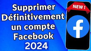 Comment supprimer définitivement un compte Facebook 2023  Comment Supprimer Un Compte Facebook 2023 [upl. by Enahpets493]