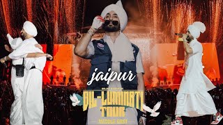 DILJIT DOSANJH In Jaipur Live Performance 2024  DIL  LUMINATI TOUR [upl. by Lauhsoj98]