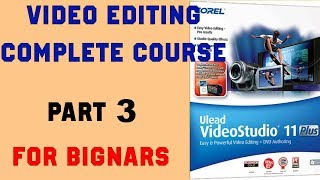 Ulead Video Editing  Ulead video studio 11 plus tutorial part 3 [upl. by Durrett380]