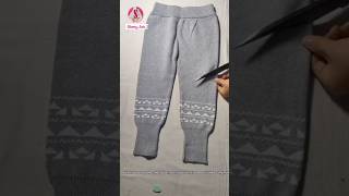 Don’t throw away the fleece pants that your child doesn’t wear anymore sewing [upl. by Benedikt]