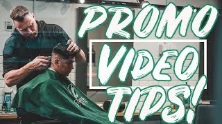 5 TIPS FOR MAKING PROMOTIONAL VIDEOS [upl. by Ardnasyl]