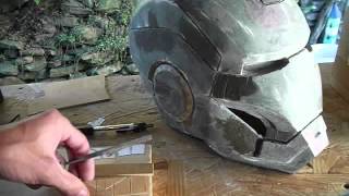 IRON MAN HELMET BUILD PART 5  TEETH REDUX [upl. by Norven]