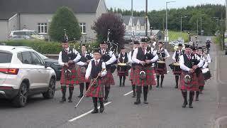 Drumquin Pipe Band  Mullinagoagh Pipe 2024 [upl. by Imuya107]