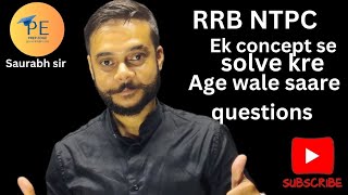 questions on ages RRB NTPC exam [upl. by Atikkin]