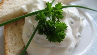 Sour Cream mit Zwiebeln und Kräutern [upl. by Oira]