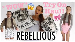 HUGE AUTUMN CLOTHING HAUL  TESTING REBELLIOUS FASHION😍🎀💕 [upl. by Mercedes362]