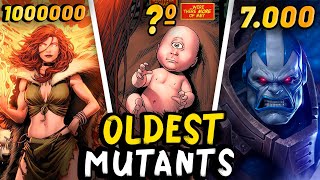 9 OLDEST MUTANTS IN MARVEL [upl. by Tavie]