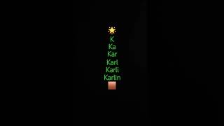 Karlin christmas [upl. by Neyud]