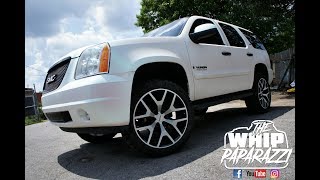 Wills Wrap Starz Edition GMC Yukon on 24quot Replicas on 35quot Mud Tires [upl. by Hogan]