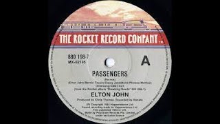 Elton John Passengers Lyrics [upl. by Renaxela681]