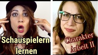 Schauspieler werden Die Charakter arbeit 2  Figuren mit Leben füllen Schauspielern lernen [upl. by Sej]