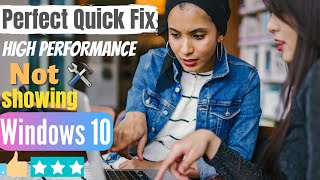 QUICK FIX  High Performance not showing windows 10  Not showing high performance  eTechnizcom 👍 [upl. by Brien273]