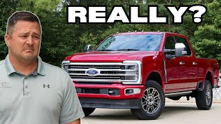 EVERYTHING Ford changed on the new 2025 Super Duty [upl. by Cann631]