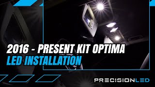 Kia Optima LED Interior  How To Install  4th Gen  2016 [upl. by Colbert]