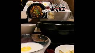 【Chinese Food in Tokyo Japan】Enjoying Authentic Sichuan Hot Pot Mapo Tofu  Lunch at Toho Kou 東方紅 [upl. by Ataynek212]