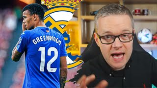 Mark Goldbridge Reacts To Greenwood Wanted By Real Madrid And Barcelona [upl. by Ecnerolf]