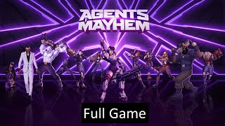 Agents Of Mayhem  Full Game  PlayStation 4 [upl. by Gibun]