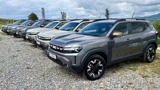 DACIA DUSTER different SPECS  JOURNEY vs EXTREME 4X2 vs 4X4 exterior amp interior [upl. by Chaudoin]