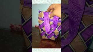 How to use old bag to make something Creative Use of old bagShortsThe Banana Leaf 😍 [upl. by Zena]