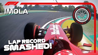 The Ferrari F2004 With Slicks SMASHES the Imola Lap Record [upl. by Macpherson]