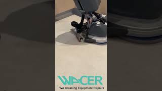 Numatic NUC244NX Compact Upright Scrubber in Action [upl. by Darnoc]