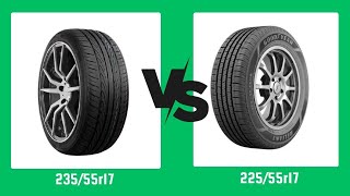 Tire Size 23555r17 vs 22555r17 [upl. by Fredericka]