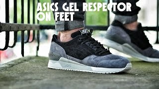 Asics Gel Respector On Feet Video [upl. by Oab]