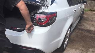 How To Install Chevy SS Sedan LED Custom Tail Lights [upl. by Hairas]