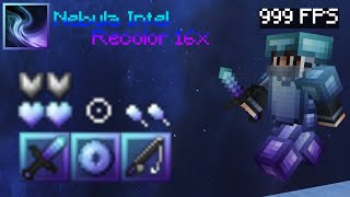 NEBULA INTEL RECOLOR 16x  PVP TEXTURE PACK MCPE 119120  FPS BOOST [upl. by Ming535]