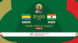 gabon VS Niger TotalEnergies AFCONU23 2023  MD2 [upl. by Androw329]